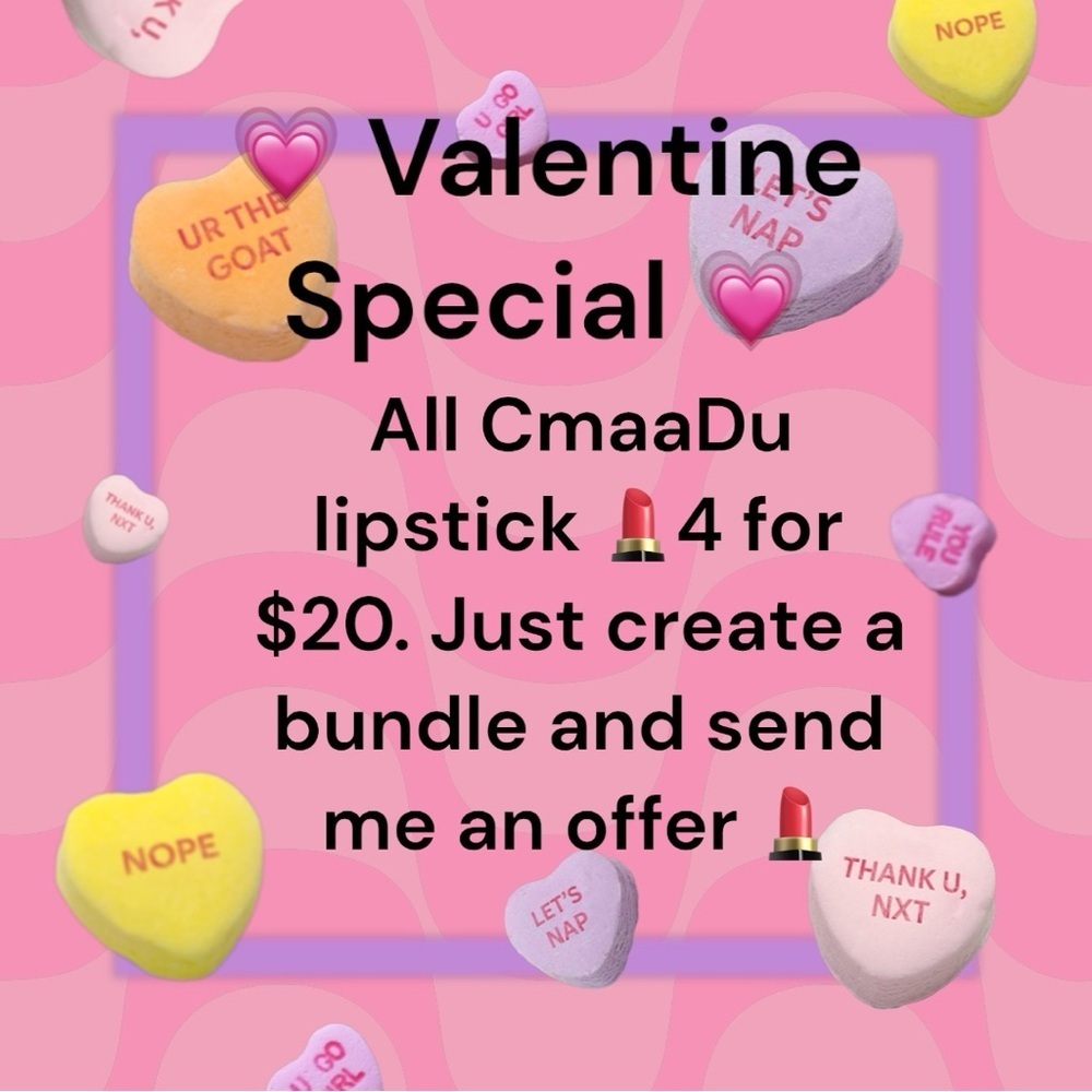 CmaaDu lipstick 4 for $20 💄